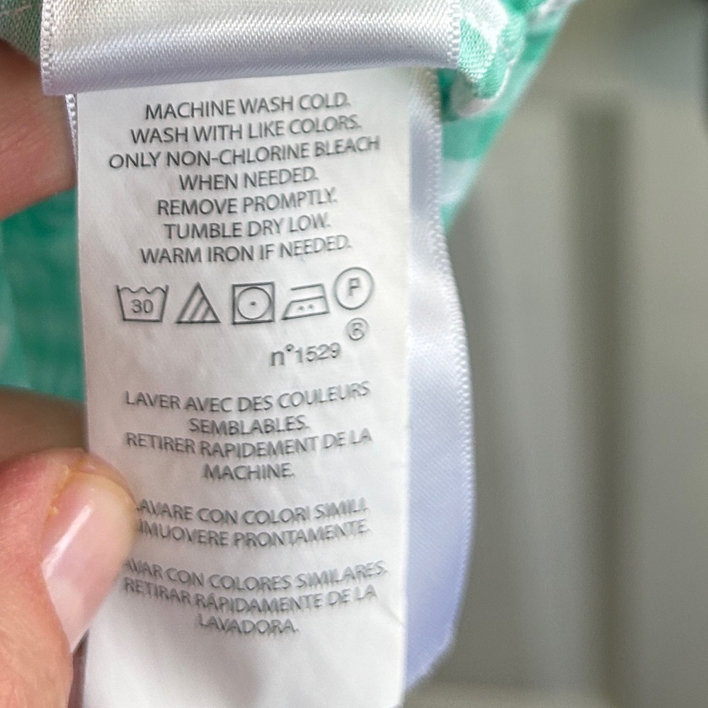 EUC Ralph Lauren Polo size XL  Men's Green Checkered Gingham Shirt 100% cotton. - Picture 5 of 8